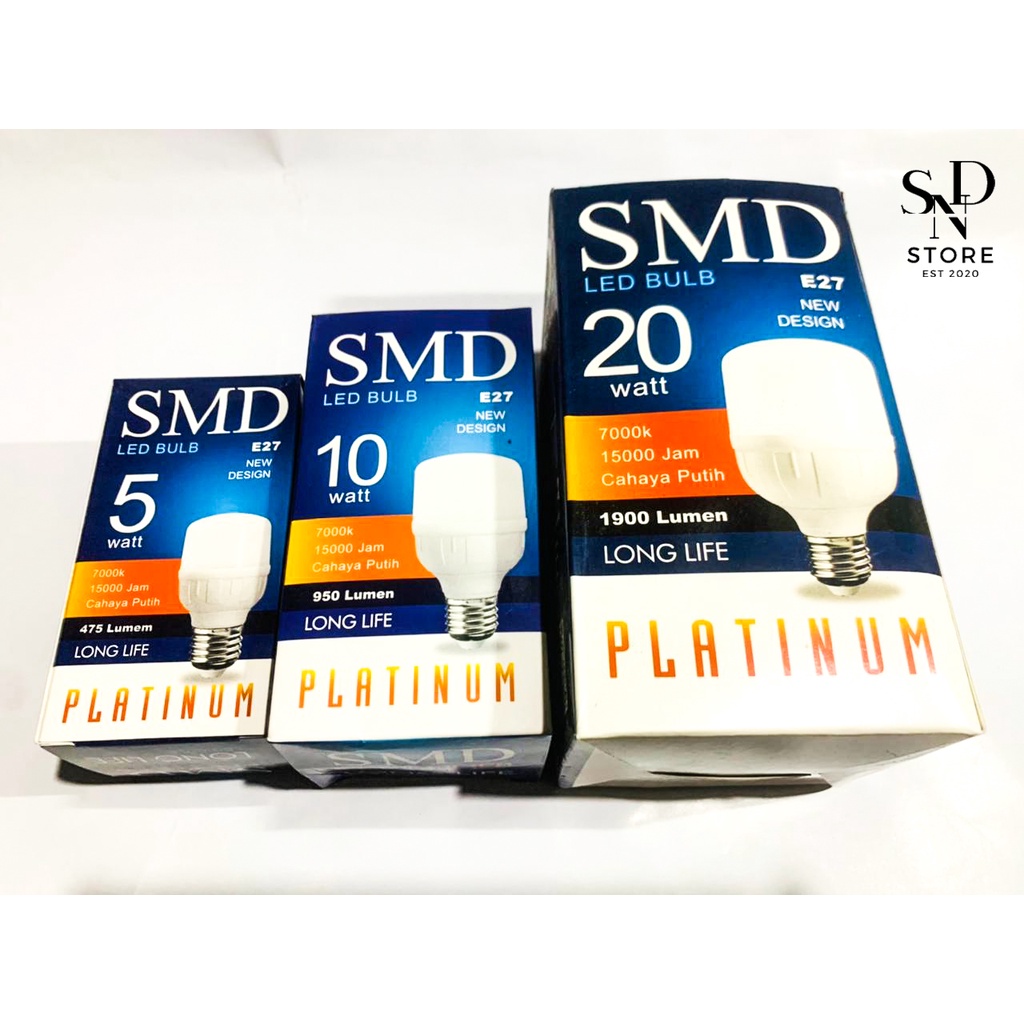 Lampu LED Bohlam SMD BULB Light Platinum Bandung