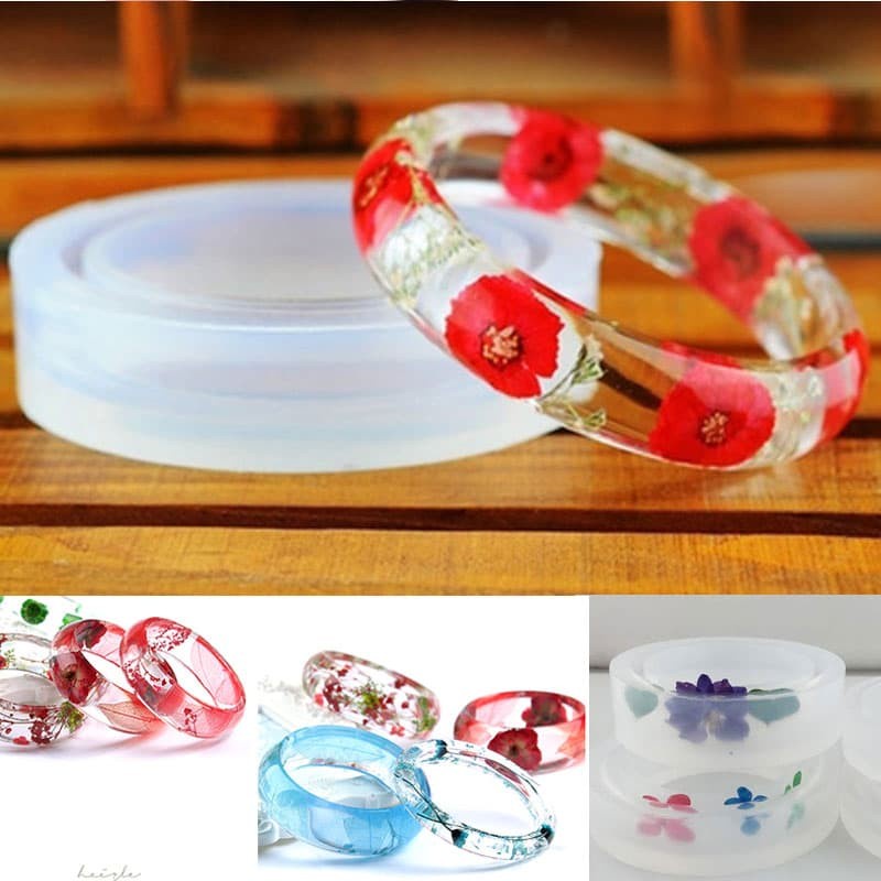 Bracelet Silicone Mold - Cetakan Silikon Bentuk Gelang