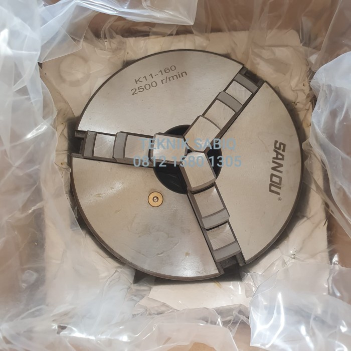 Chuck Bubut 6" 3 Jaw Claw Bubut 6In 3 Jaw Catok Bubut 6 Inch