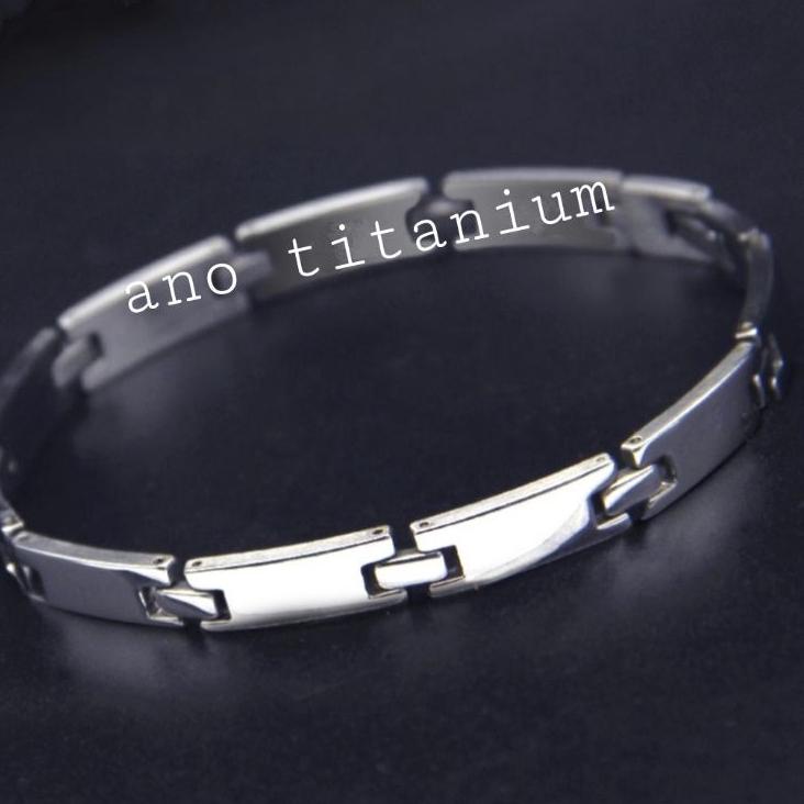 "PGL.25Ja23х" GELANG BESI PUTIH MODEL RANTAI JAM TANGAN GELANG PRIA TERBARU GELANG MODEL JAM BESI ST