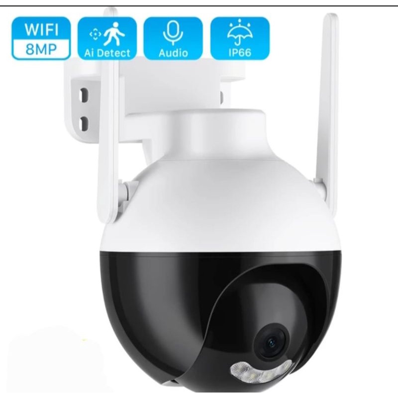 Cctv ip cam v380 outdoor portable wireless wifi 8mp Full HD