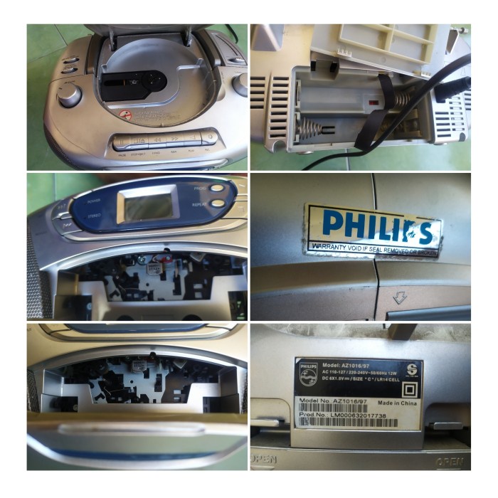 radio tape jadul lawas langka PHILIPS BOOMBOX