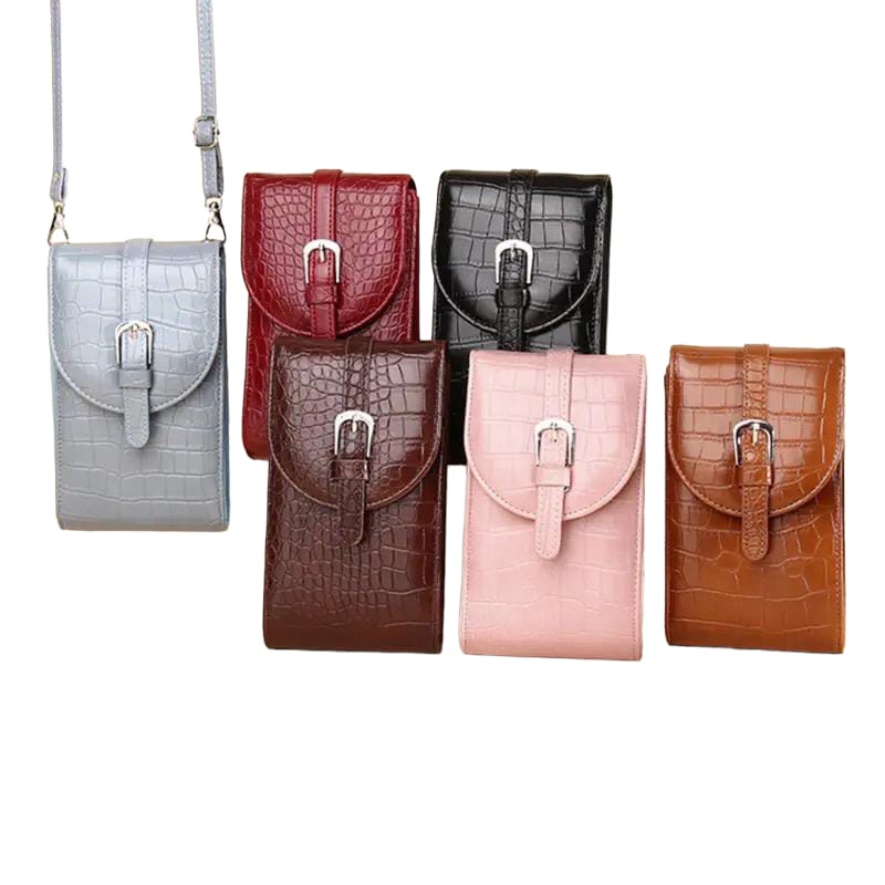 MORMON POCKET CROCO - Dompet Hp Pocket Bag Tas Selempang Wanita ZEE