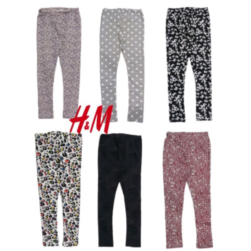 Celana legging anak perempuan brand HM