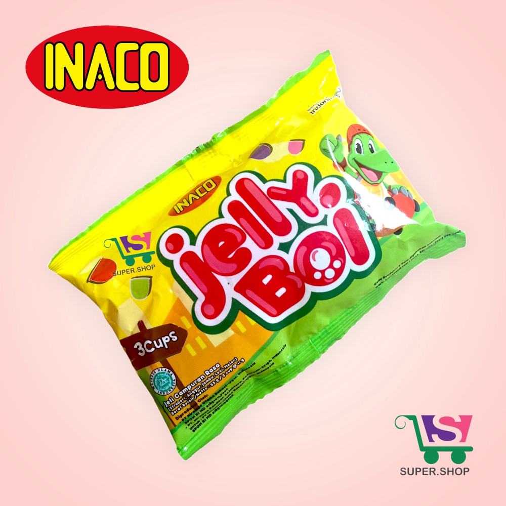 Inaco Jelly Boi Agar Jeli (isi 3 pcs)