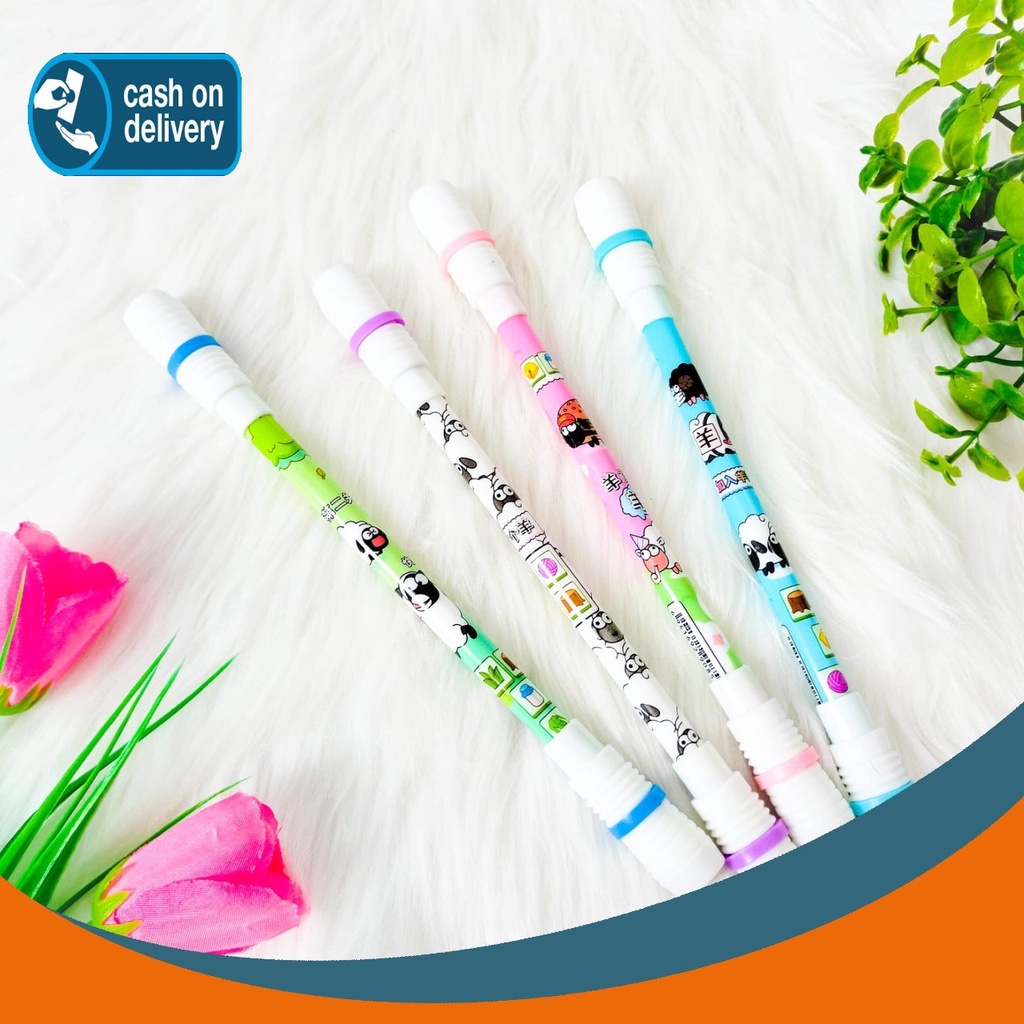 

PULPEN MAINAN PUTAR MAGNET ANIME DOMBA SPINNING ALAT TULIS BOLPOIN UNIK IMUT MURAH PEN GEL KARAKTER LUCU MURAH PENA