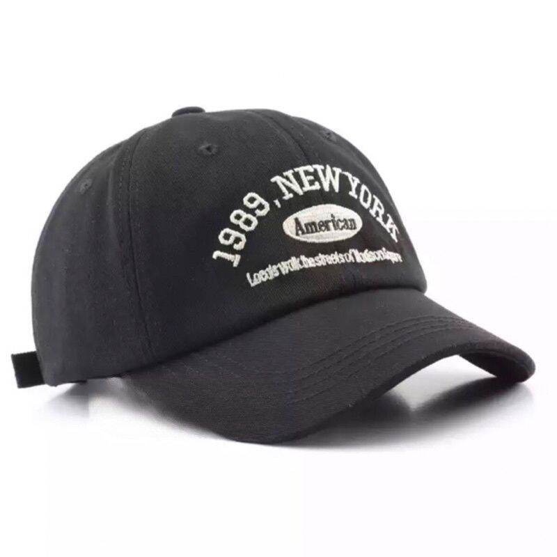 TOPI ACCESORIS PRIA WANITA DEWASA DISTRO BISBOL COSTOM BORDIR NEW YORK 1989 FASHION HAT CASUAL KEREN KOREAN STYLE