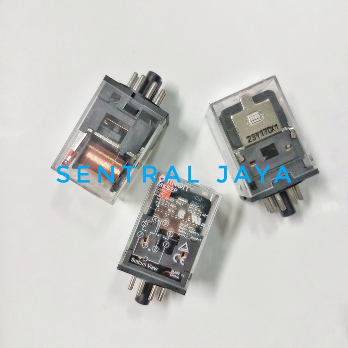 Jual Relay MKS2P MK S2P MKS 2P 220Vac Omron ORIGINAL Shopee Indonesia