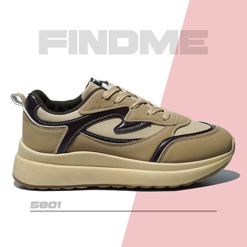 SEPATU SNEAKERS WANITA SOLE TINGGI WARNA CAKEP NYA ANTI BOHONG BAHAN PU IMPORT 5801