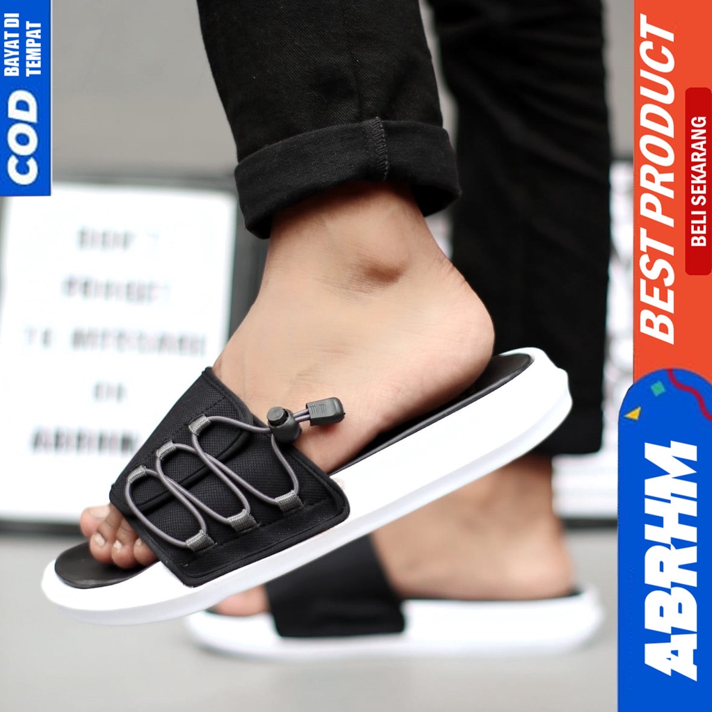 Sandal Slide Distro Sendal Selop Pria Original Abrhm ROBIN