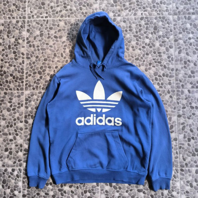 ADIDAS TREFOIL BLUE HOODIE ORIGINAL
