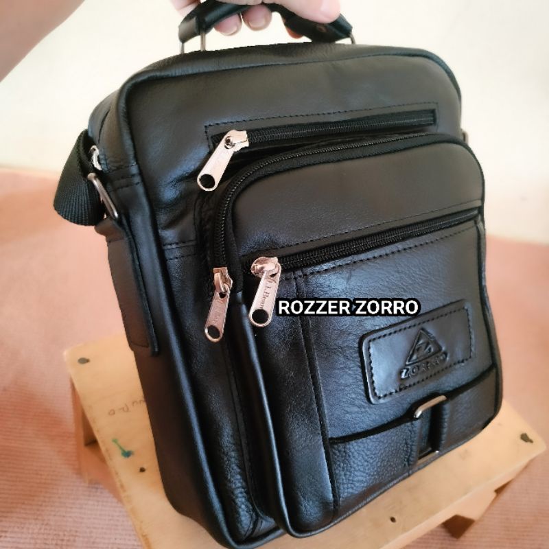 Tas selempang pria kulit asli by ZORRO