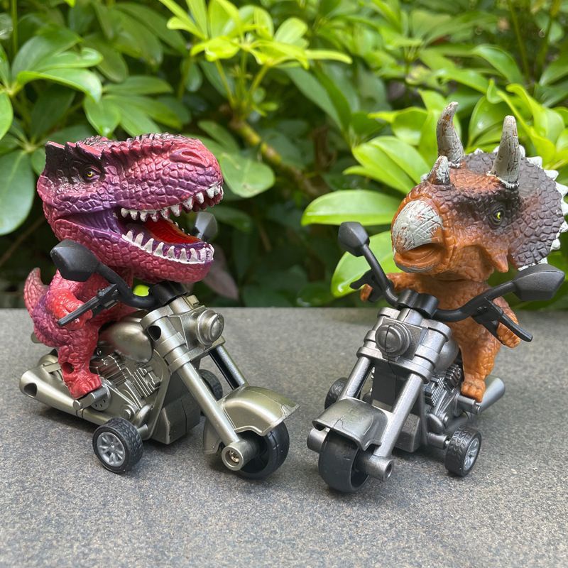 Motor Motoran Dinosaurus Animal Big Head Rider Mobilan Dino