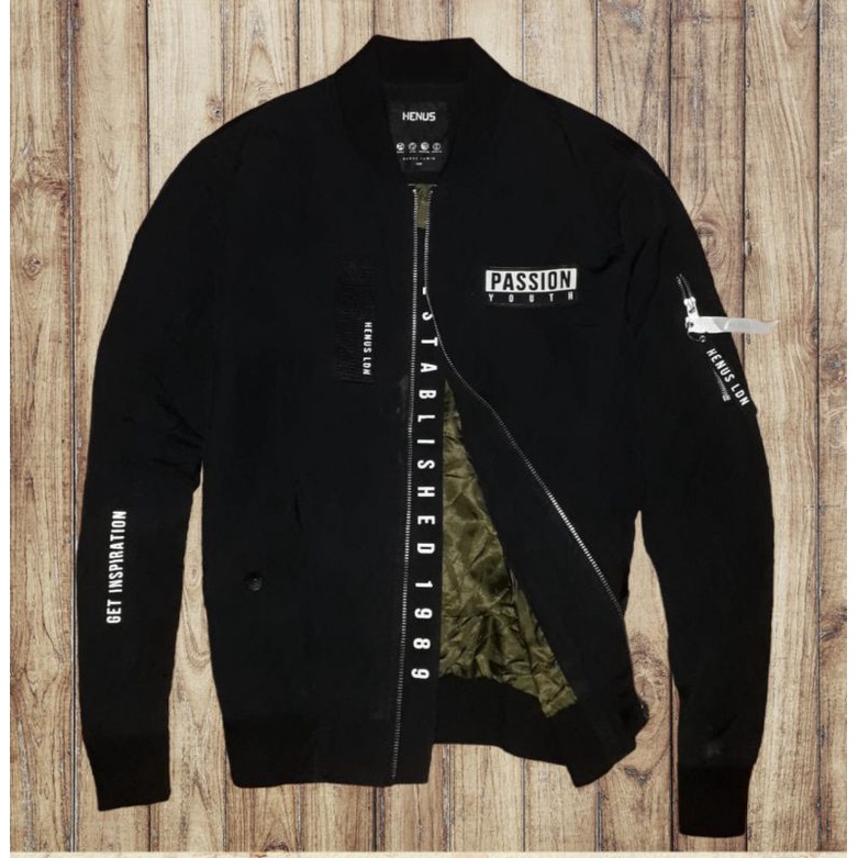 Jaket bomber Henus Edwin second brand
