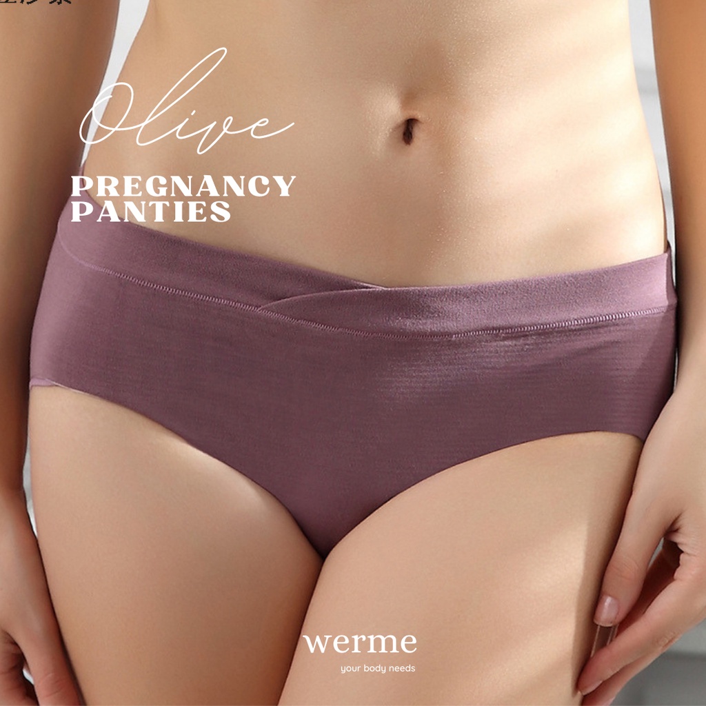 OLIVE PREGNANCY PANTIES/ CELANA DALAM HAMIL