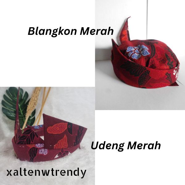 Blangkon Madura Udeng Cak Surabaya, Udeng Cak Madura, Blangkon Jawa Timur, Udeng Instan Kesenian Sak