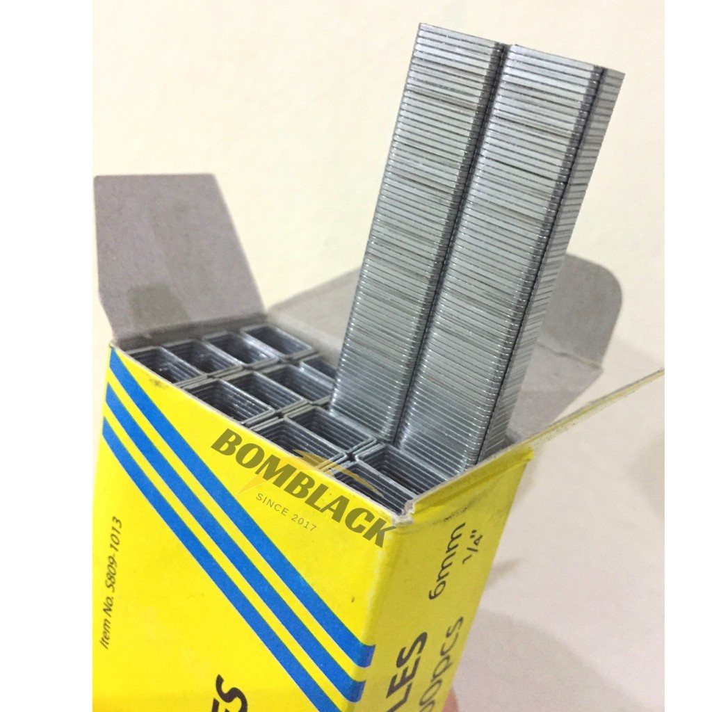 LIPPRO Isi Staples Jok Hekter Tembak 6mm (1/4&quot;) Stapler Jok 5000 pcs