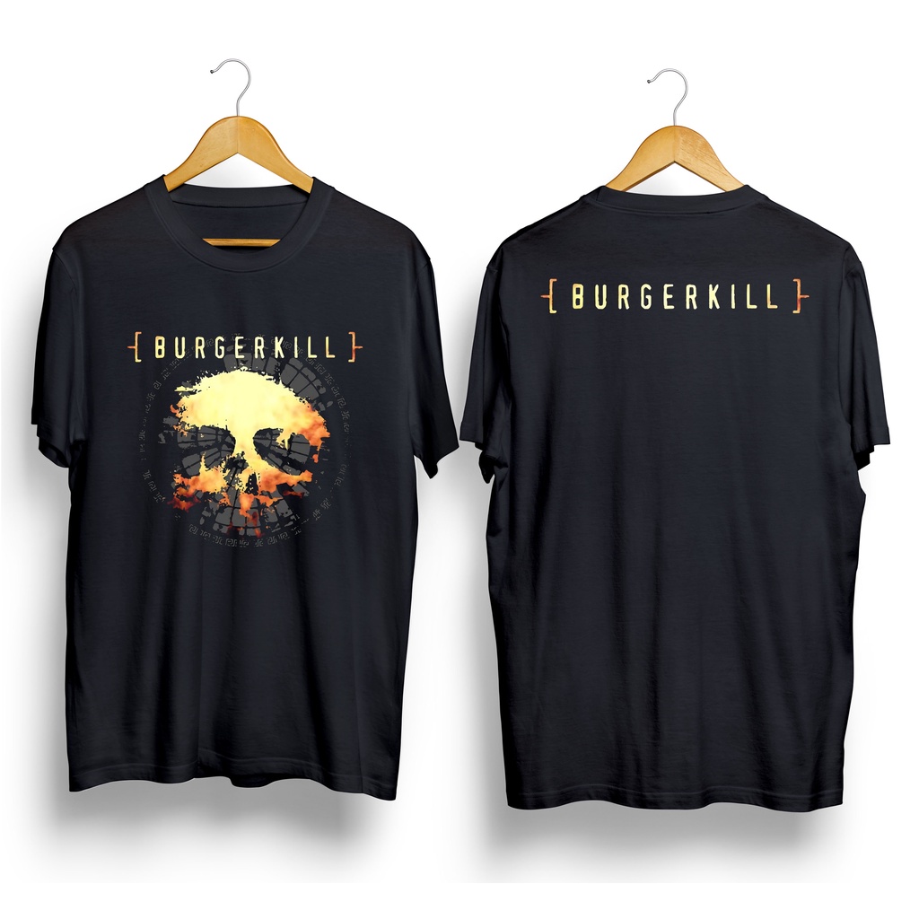 KAOS MUSIK BAND BURGERKILL ORIGINAL DISTRO - KAOS PENDEK BURGERKILL TERBARU MURAH