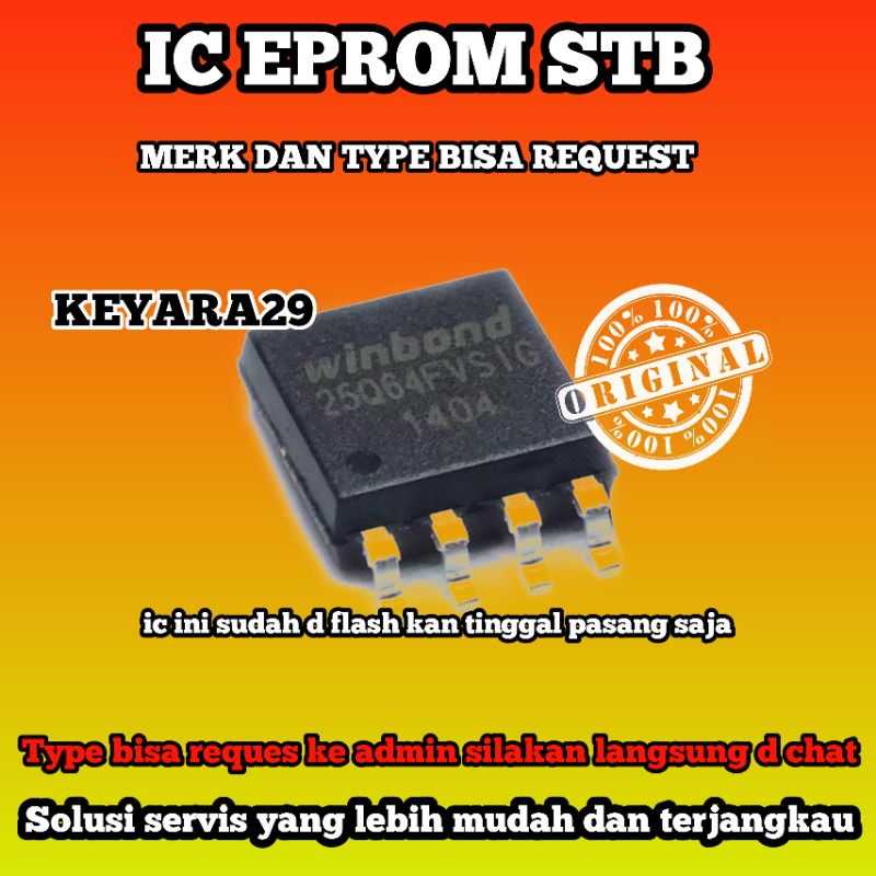 ic eprom stb siap pakai