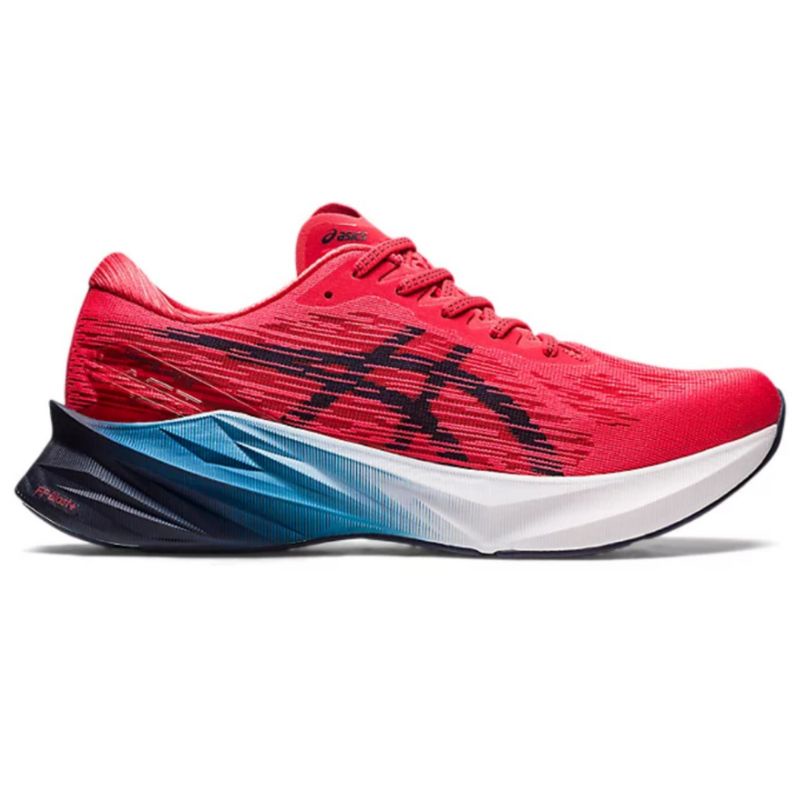 Asics Novablast 3 Men's Running Shoes-Electric Red/Midnight 1011B458-600