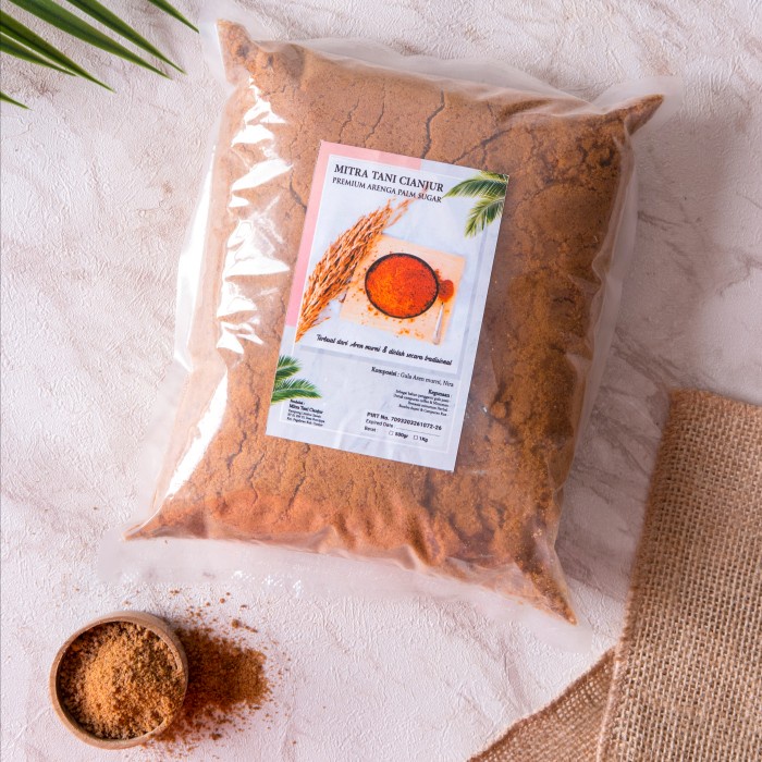 

1 KG / 1000GRM GULA AREN BUBUK ORGANIK PALM SUGAR GULA SEMUT ORGANIK