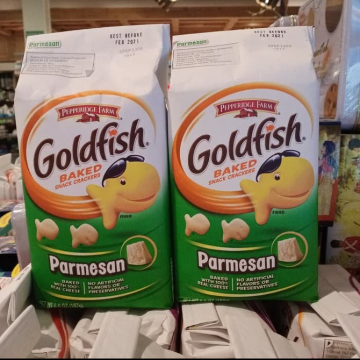 

Pepperidge farm gold fish parmesan 187gr