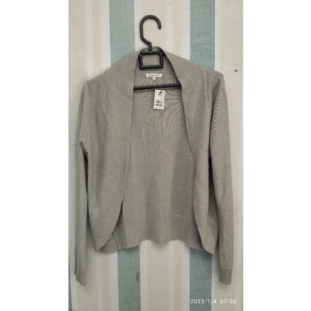 cardigan abu preloved merk glacier