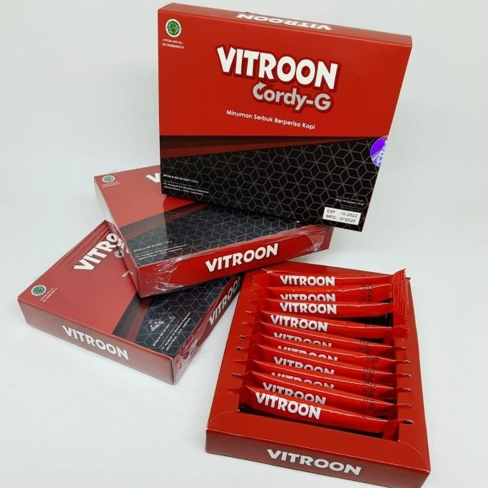Obat Herbal Vitroon Cordy Sachet Dapat Meningkatkan Stamina