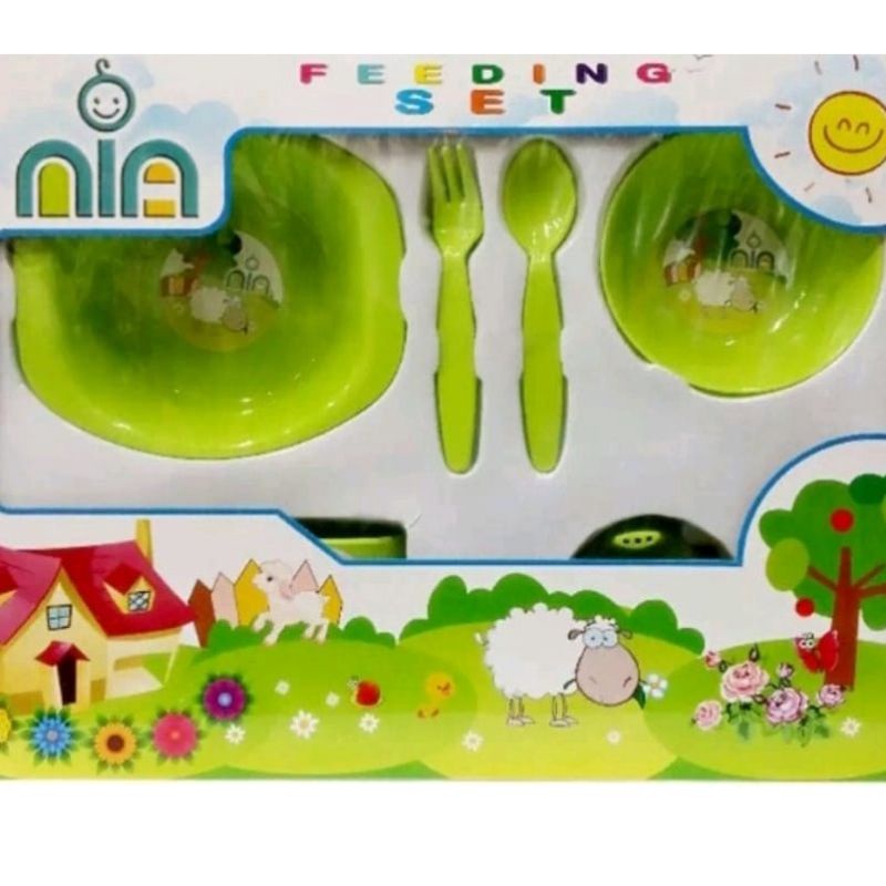 FEEDING SET SET BABY/TEMPAT MAKAN BAYI