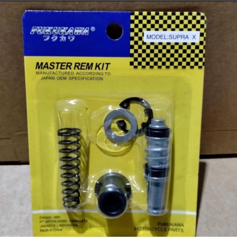 SEAL MASTER REM MASTER REM DEPAN SUPRA X MERK FUKUKAWA