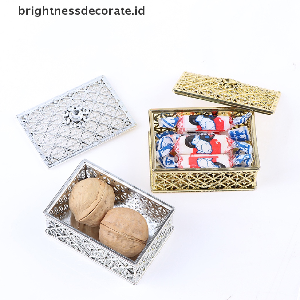 [Birth] Kotak Permen Foil Emas Hollow Plastik Coklat Kotak Hantaran Wedding Box [ID]