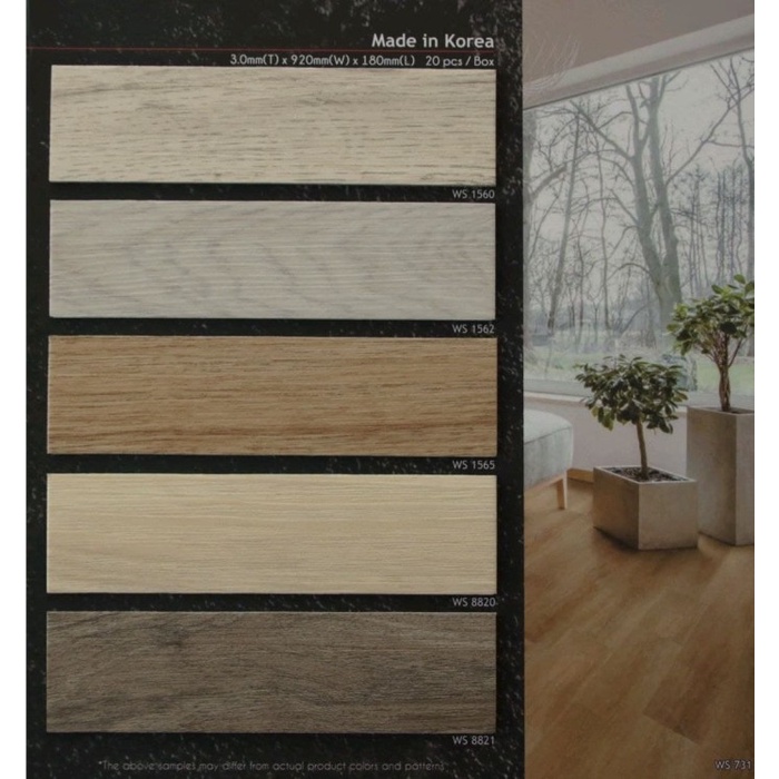 Lantai Vinyl Woosoung Made In Korea