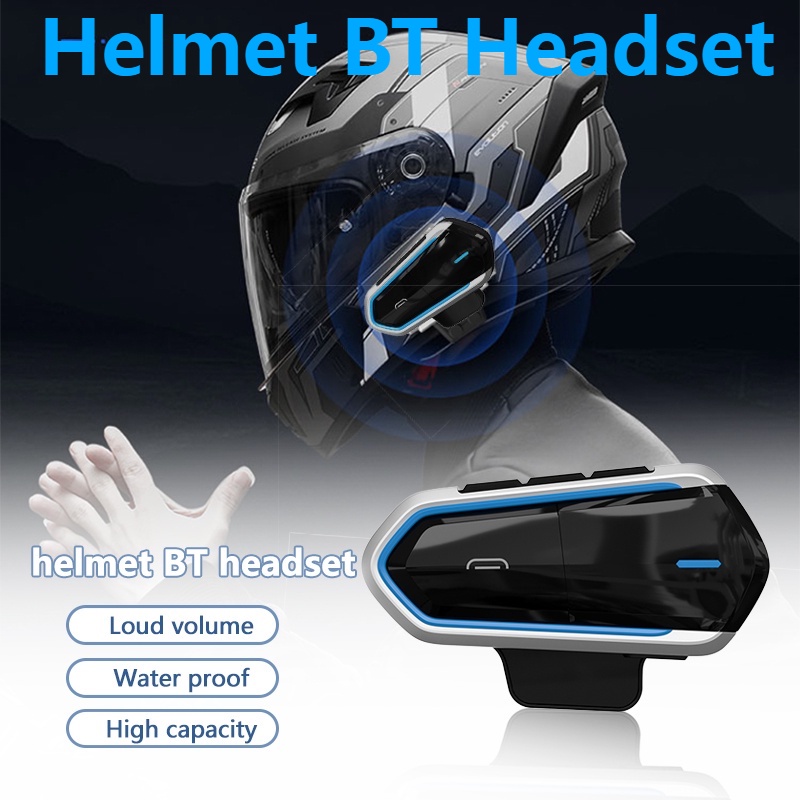 Jual Headset Helm Bluetooth / Headphone Helm Bluetooth / Headset Helmet