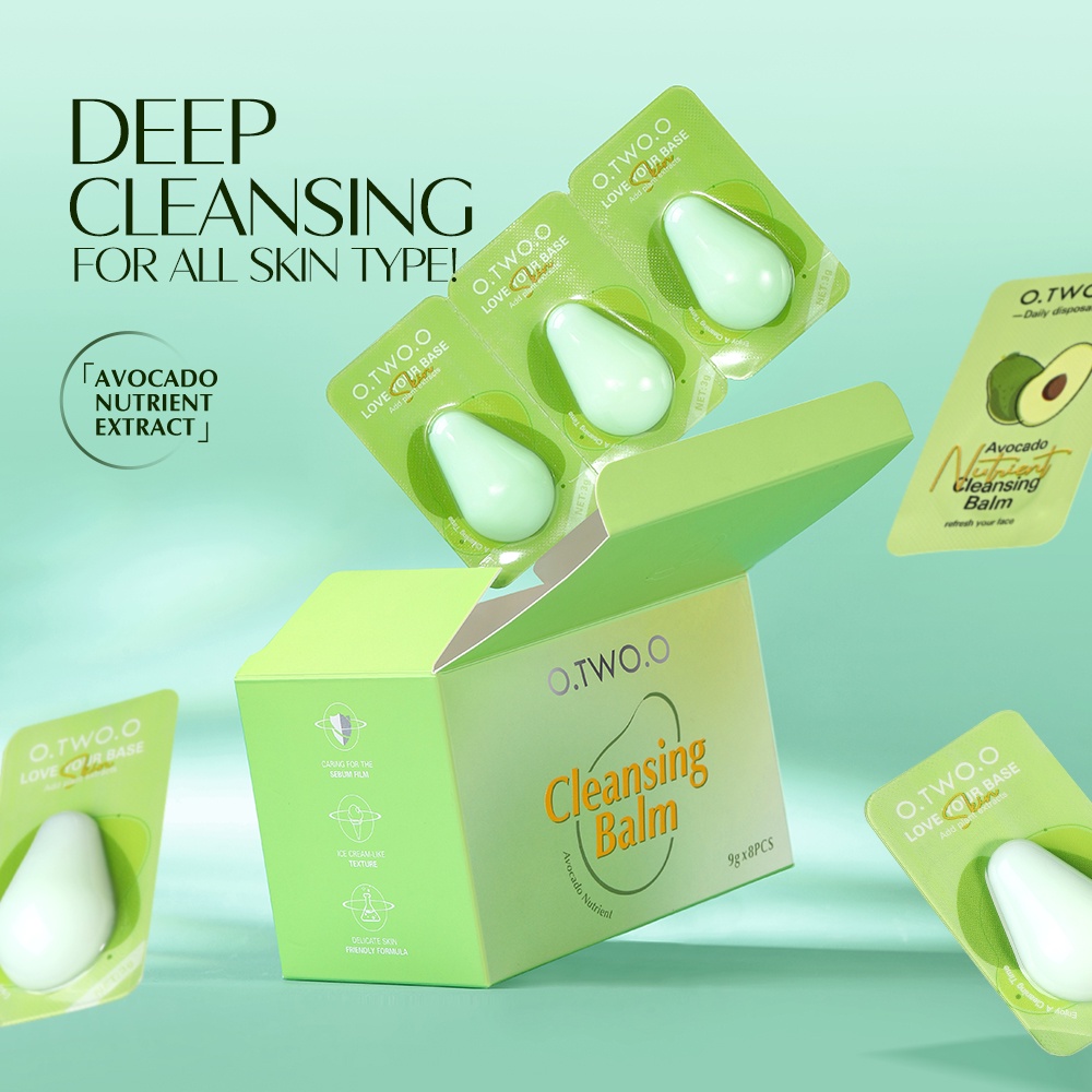 O.TWO.O Makeup Remover Avocado Nutrient Cleansing Balm