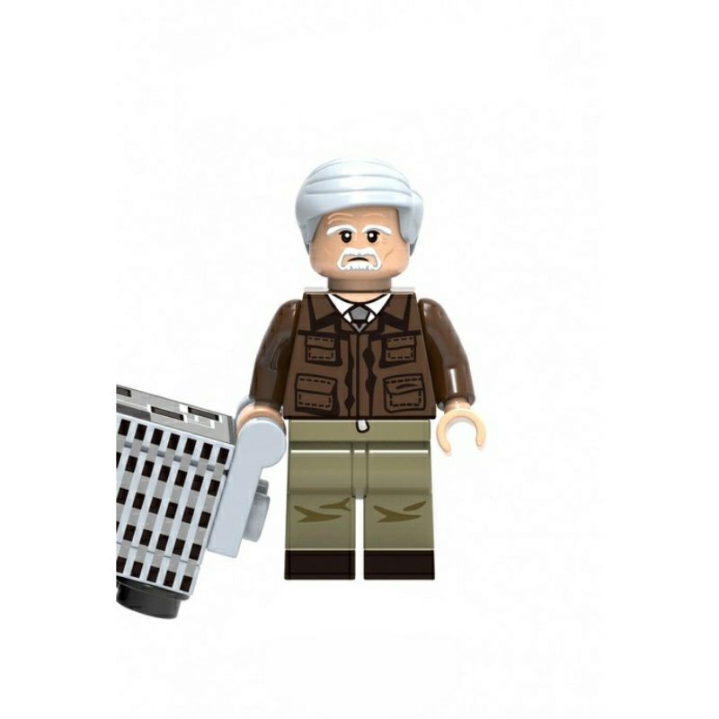 Mainan Balok Minifigure Hank Pym | Dr. Henry Jonathan Pym Michael Douglas | Ant Man & The WASP Figur