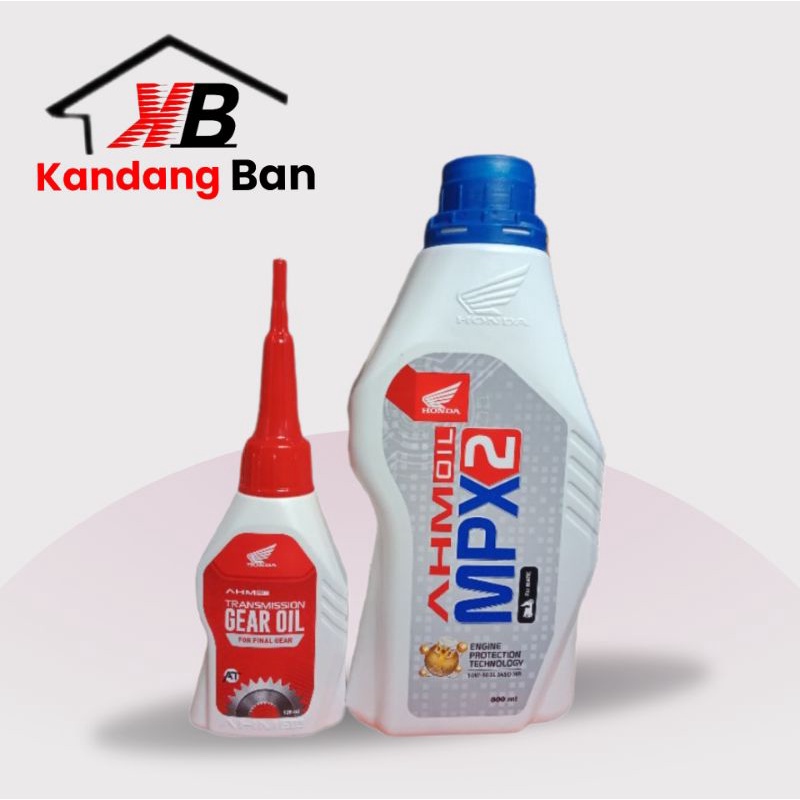 PAKET OLI MATIC AHM HONDA MPX2 0.8L + OLI GARDAN HONDA (100% ORIGINAL), FOR ALL MATIC, BEAT,VARIO,SCOOPY,SPACY