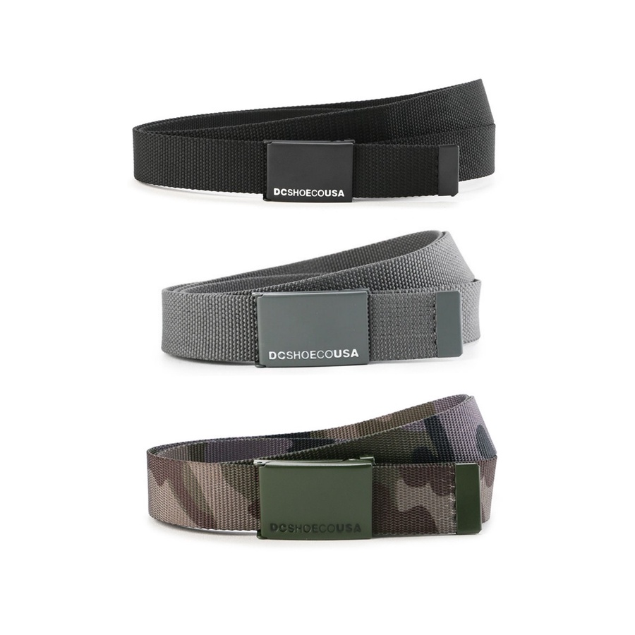 DC Web Belt 3 ADYAA03130 Sabuk Webbing Ikat Pinggang Original 100%