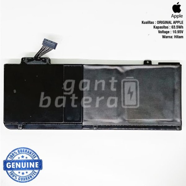 BATERAI MACBOOK PRO 13&quot; A1278 A1322 (2009-2012)