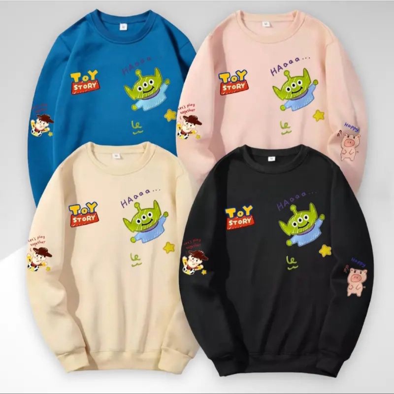 ALU • HAAA WOODY TOYSTORY SWEATER UNISEX