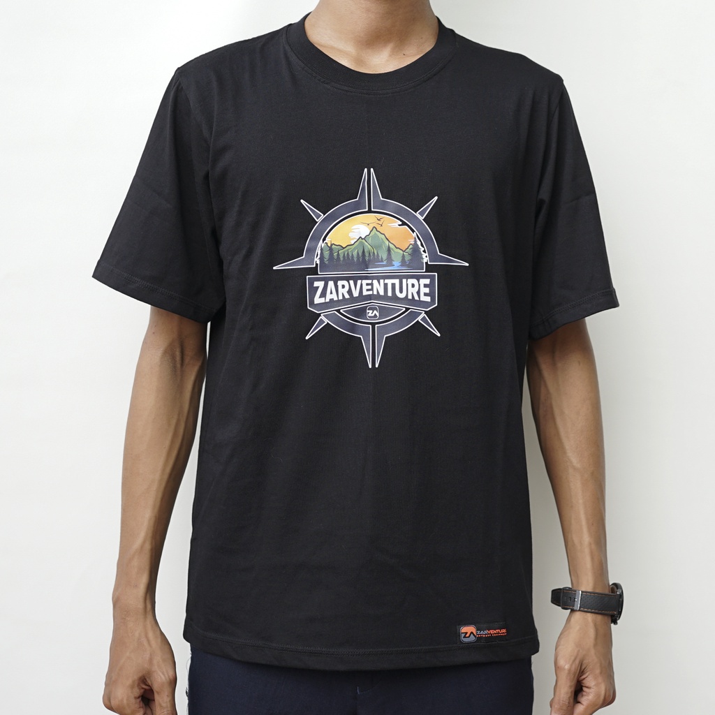 kaos tshirt tema adventure hiking zarventure 1014