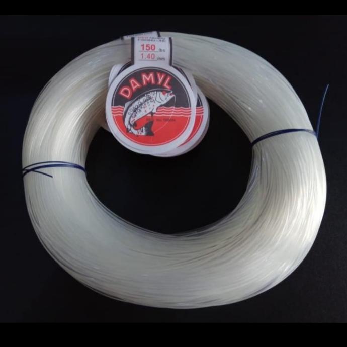 Tali Pancing Senar Damyl putih no 150 diameter 1.40mm