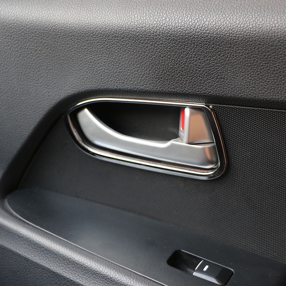 4pcs Handle Pintu Mobil Lingkaran Dekorasi Penutup Lis Stiker Untuk Kia Sportage SL 3r Sportage3 2011-2015aksesoris