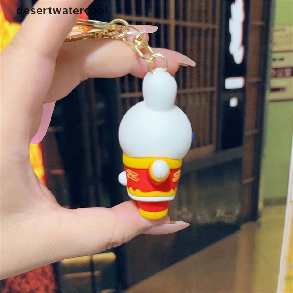 Deid Tahun Baru Kartun Kelinci Gantungan Kunci Fashion Tas Liontin Lucu Gantungan Kunci Mobil Pasangan Hadiah Martijn