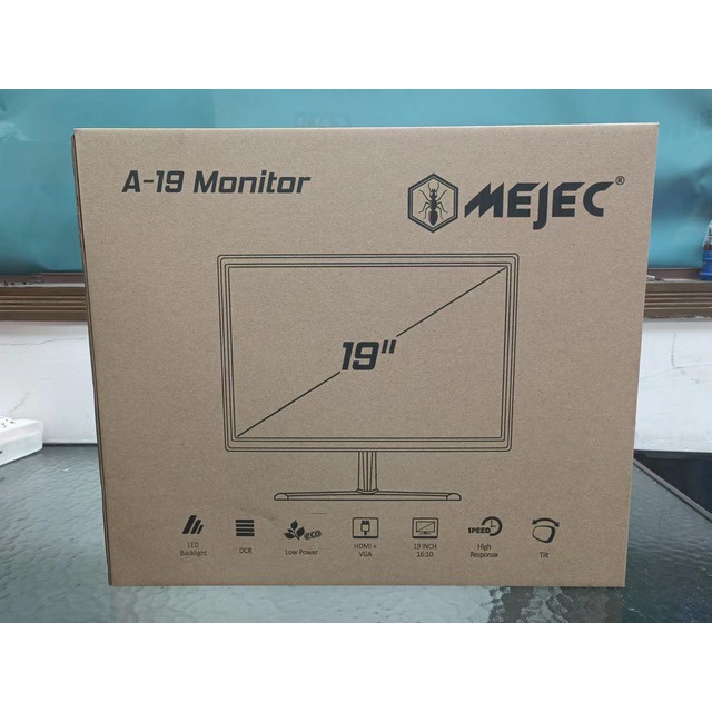 Monitor LED Mejec 19 Inch 19&quot; A-19 Garansi VGA HDMI HD 60Hz