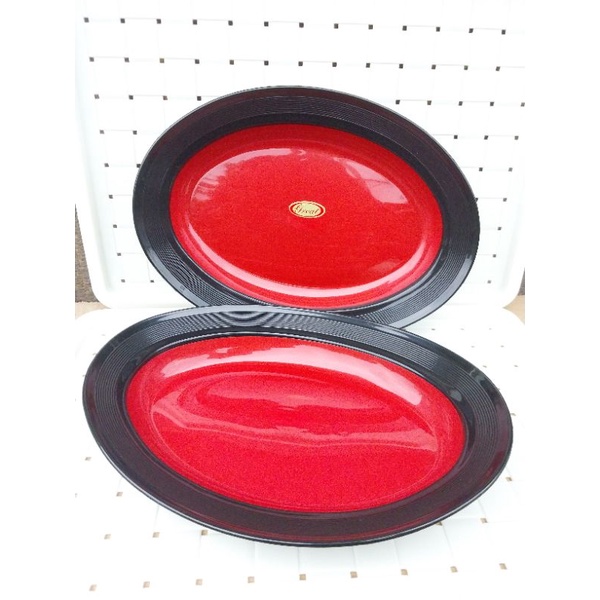 Piring plastik/Piring oval/Piring Piring plastik oval 2C-25 GREAT