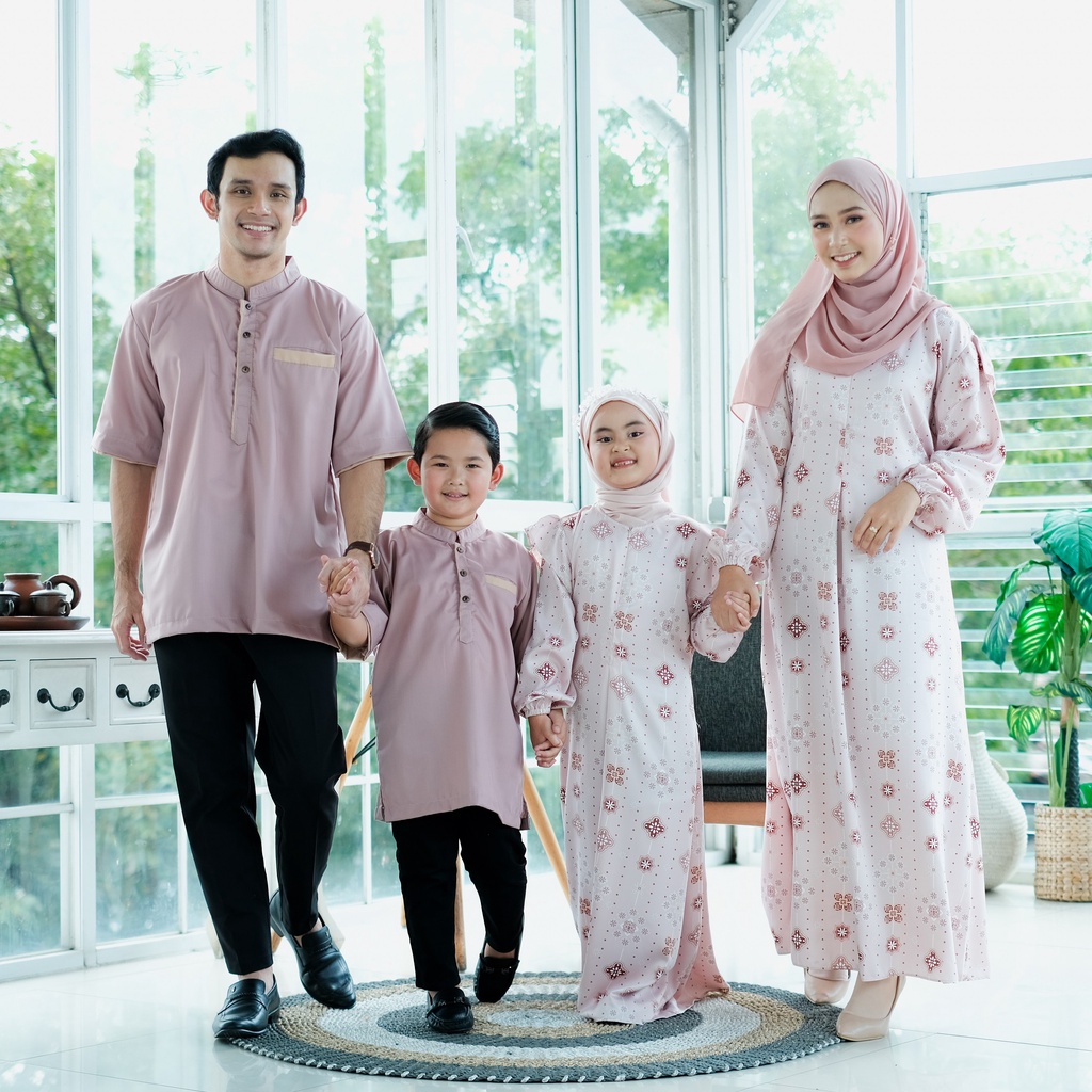 DRUPALA FAMILY SET GAMIS KOKO SET KEMBAR COUPLE KELUARGA