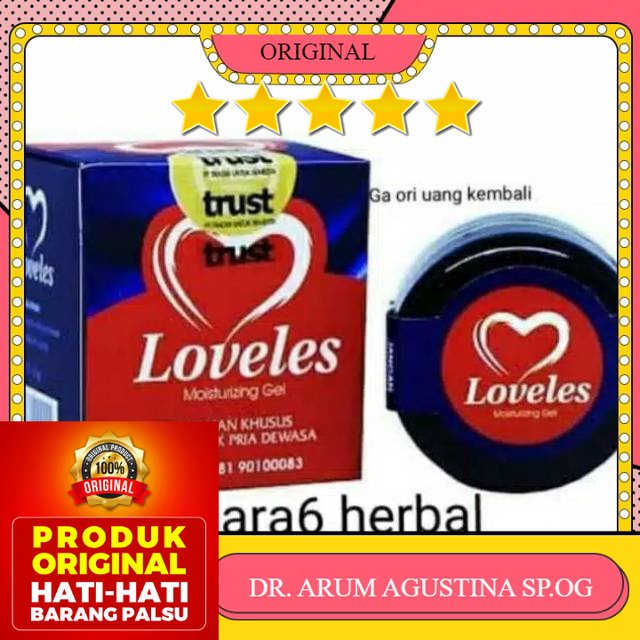 100% ORIGINAL OBAT KUAT PRIA OLES TAHAN LAMA LOVELESS ASLI 100% ORIGINAL KESEHATAN SEKSUAL LOVELES O