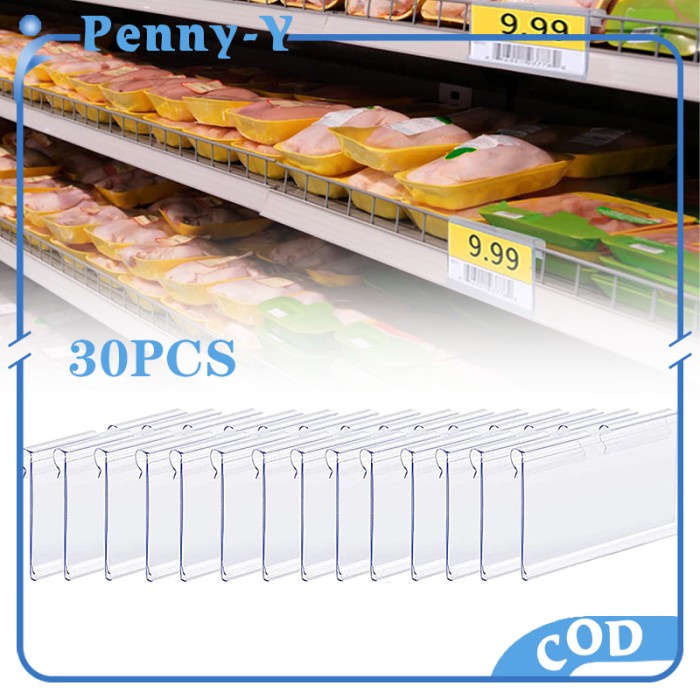 

Tag Holder 30Pcs Label Harga Mika Price Tag Holder Pvc Price Tag Card