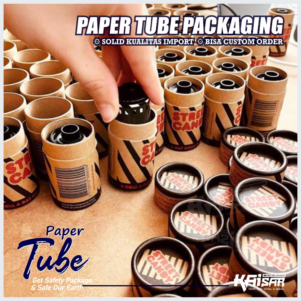 CUSTOM PACKAGING TABUNG PAPER TUBE