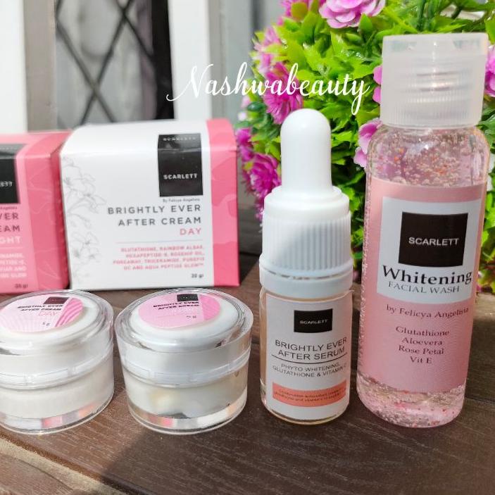 ✨STAR✨ Paket 4in1 Perawatan Wajah Scarlett mini Original 100% !!